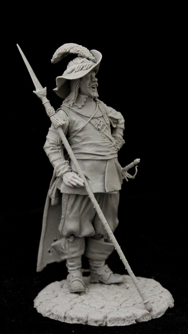 Infantry officer. Europe 17th century