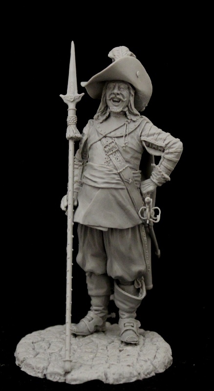 Infantry officer. Europe 17th century