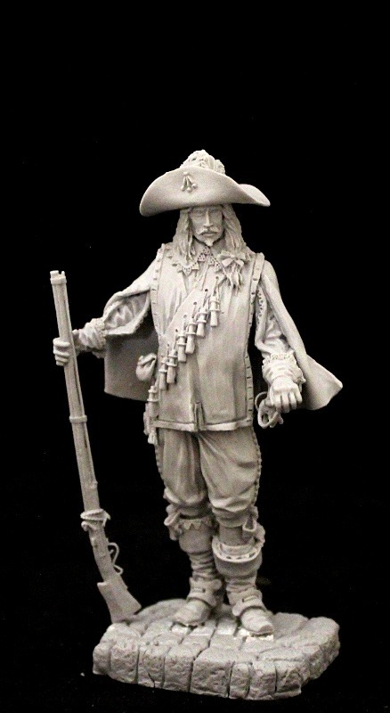 Musketeer, France 17th century
