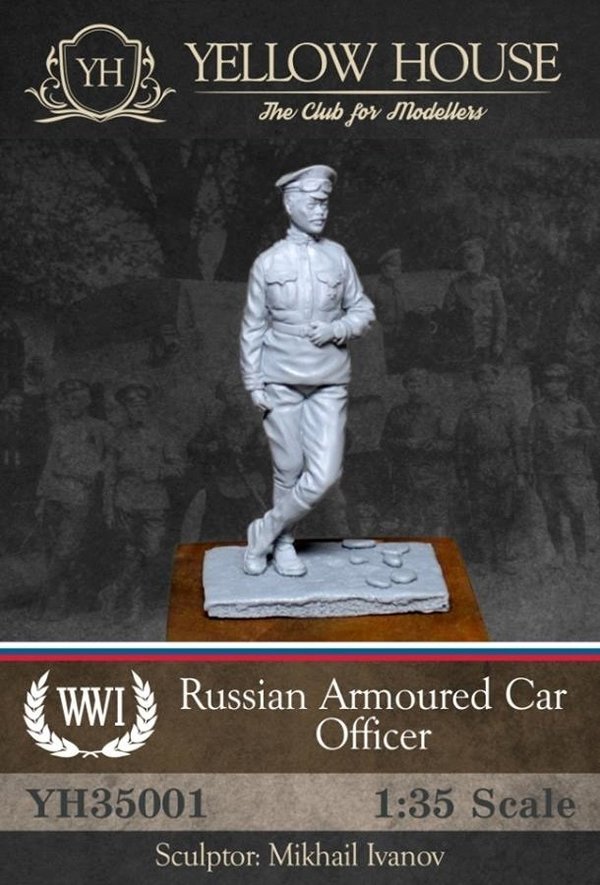 Russian Armoured Car Officer
