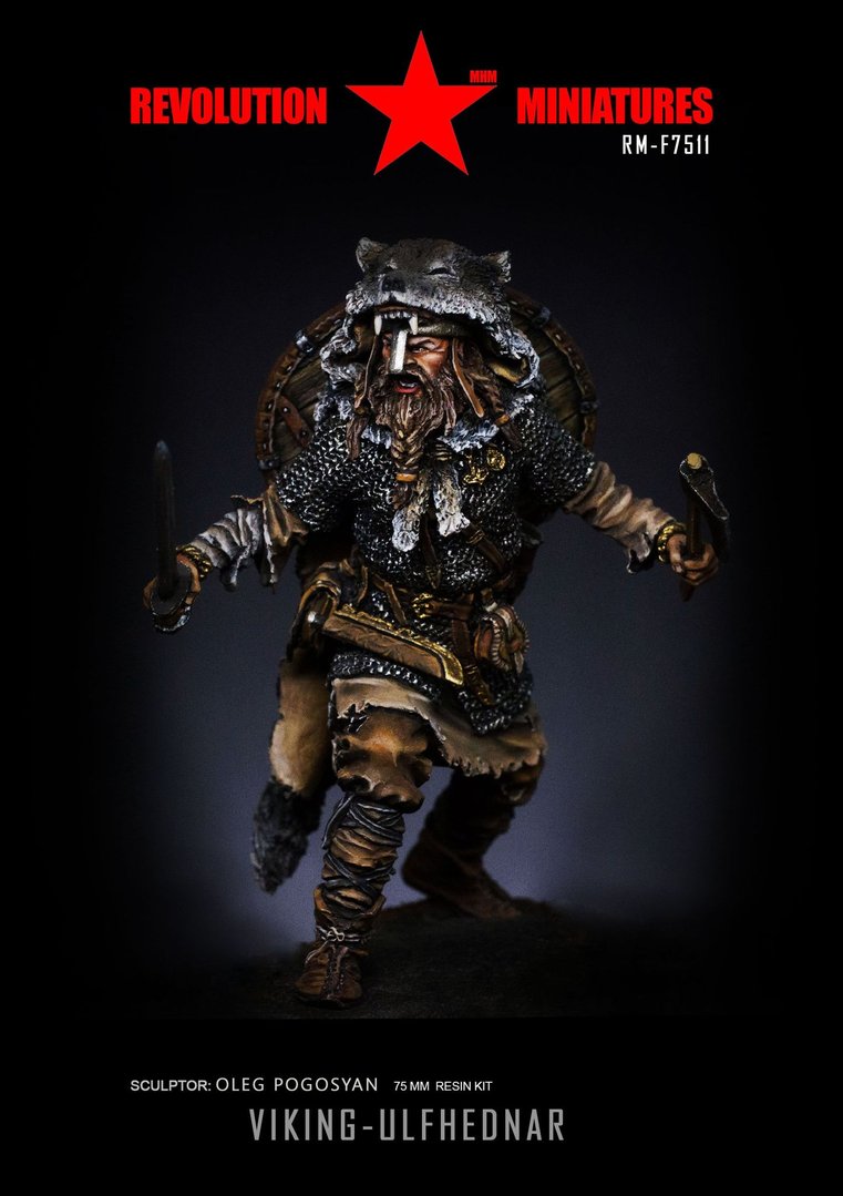 Viking Ulfhednar 90 mm Tin soldier figure 