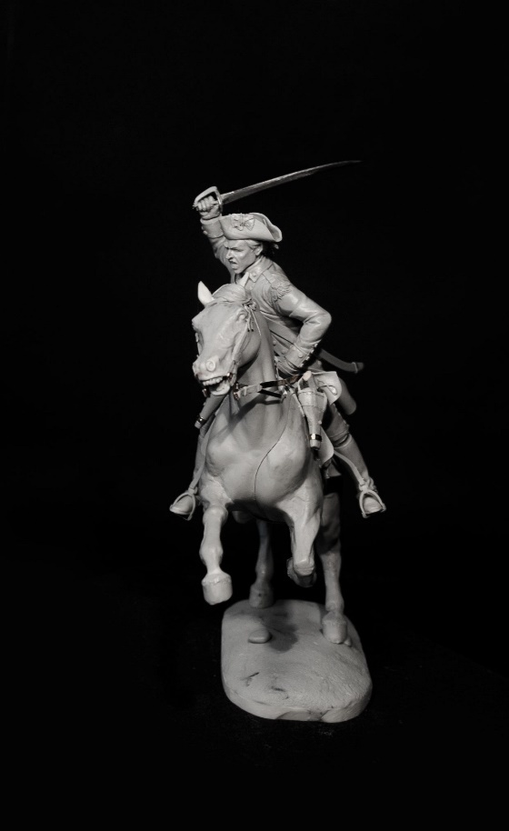 The Battle of Cowpens: Mounted officer