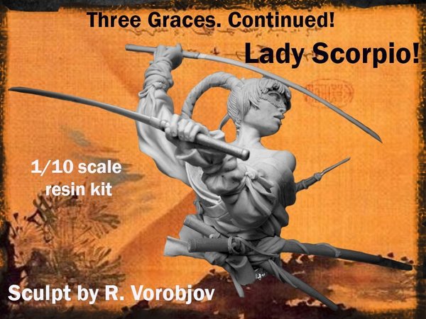 Three Graces. Continued! Lady Scorpio!