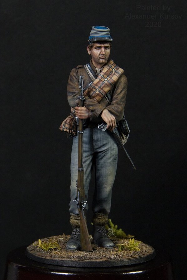 Konföderierter Soldat