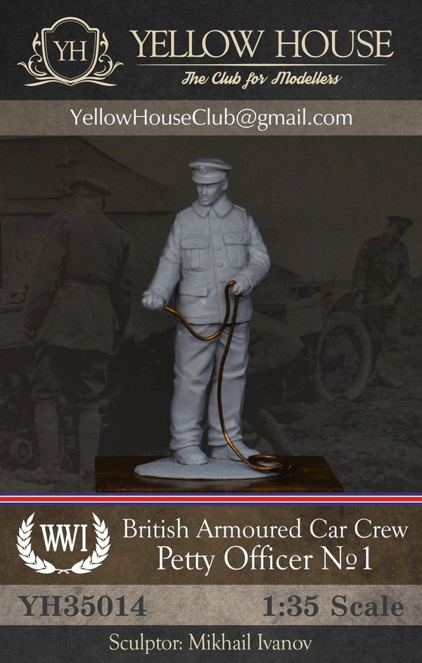 WWI British Armoured Car Crew #3