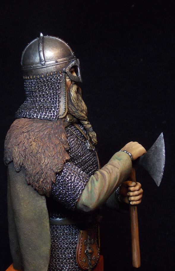 Viking with broadaxe