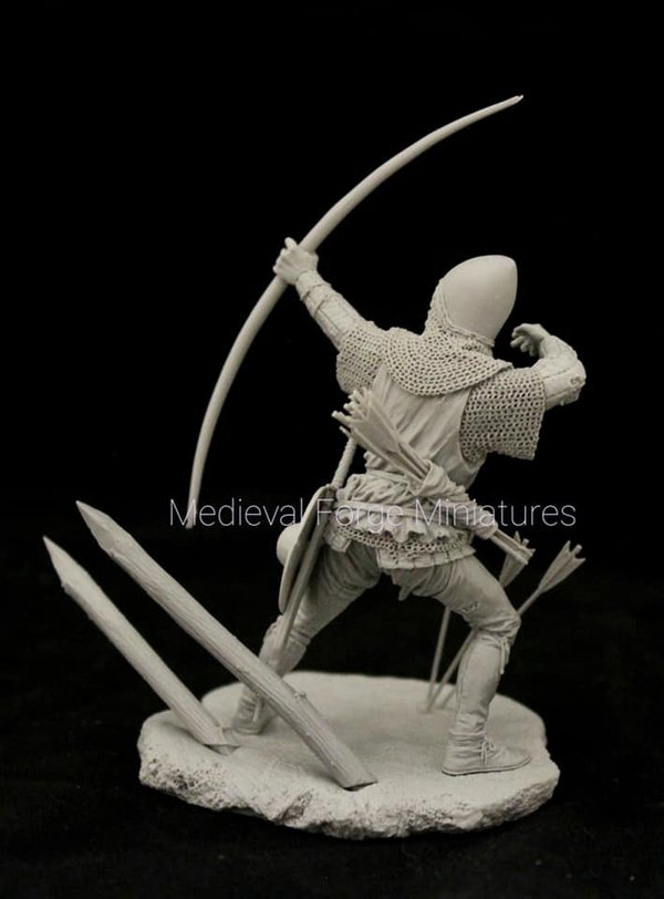 English archer, late 14th early 15th century