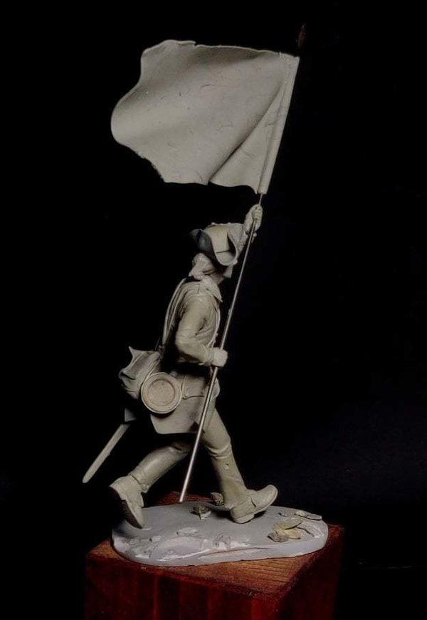 The Battle of Cowpens: Continental Army standard bearer