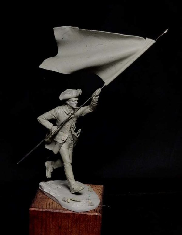 The Battle of Cowpens: Continental Army standard bearer