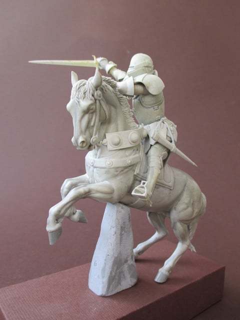 Battle of Anghiari: Italian knight  I