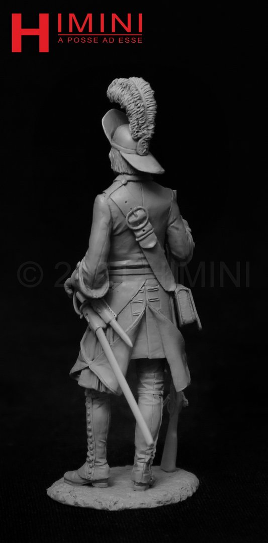 Russian grenadier of the Guards regiments, c.1712-1720