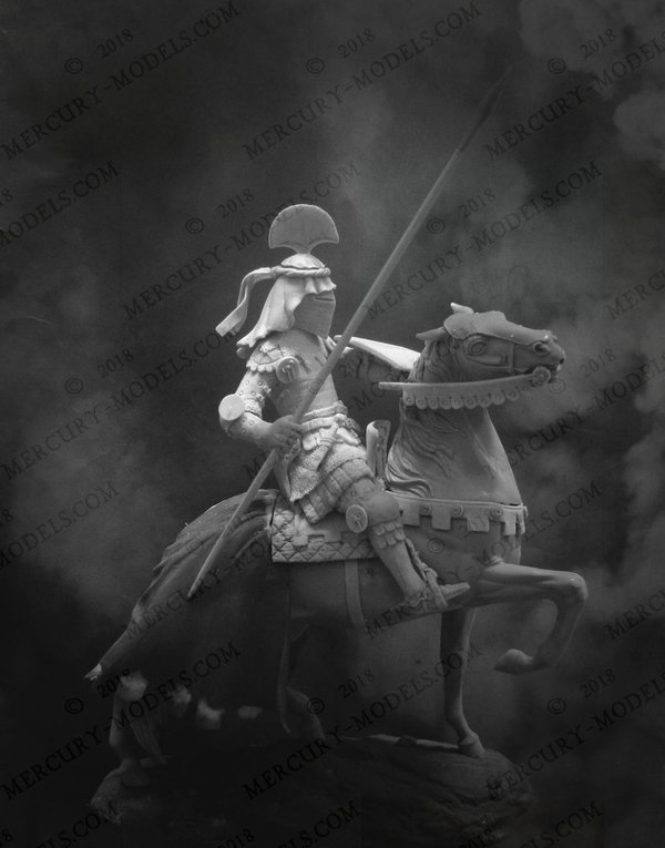 Mounted knight 14c