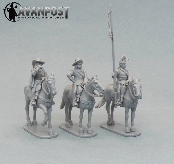 Mounted command group, XVII