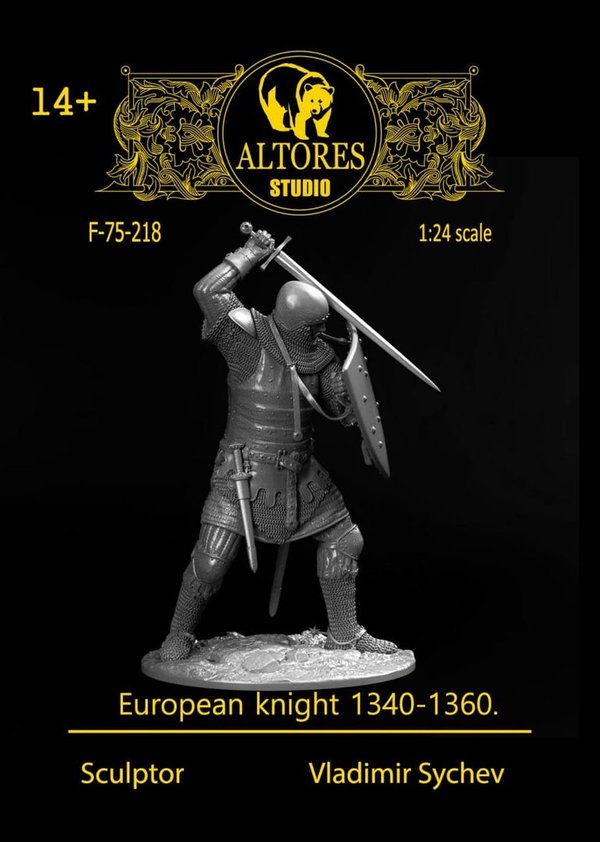European knight 1340-1360