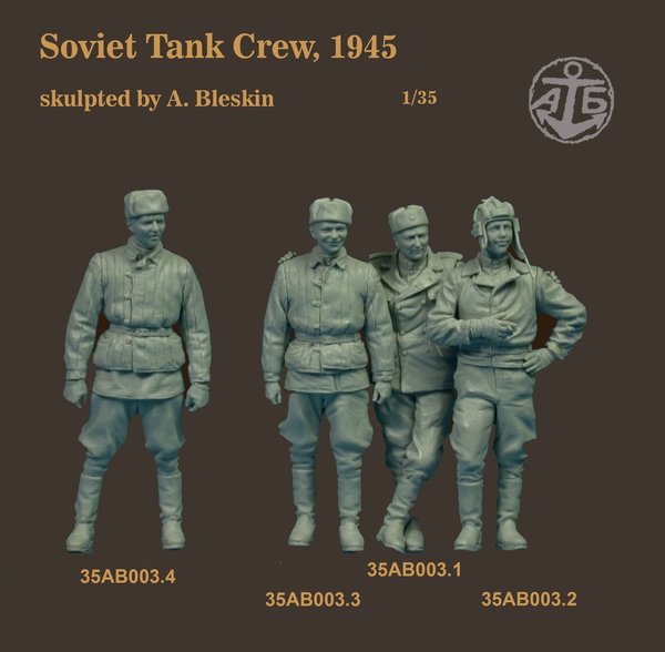 Soviet Tank crew, 1945