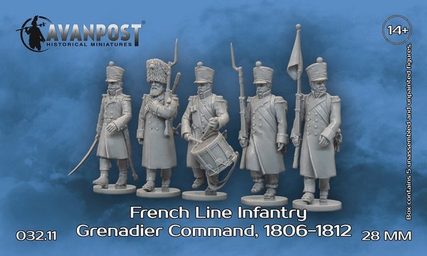 French Line Infantry Grenadier Command, 1806-1812