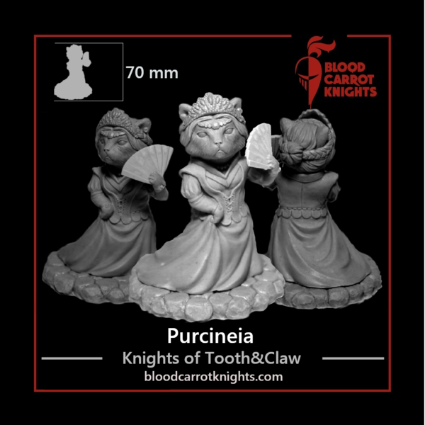 Purcineia | Princess Cat figure
