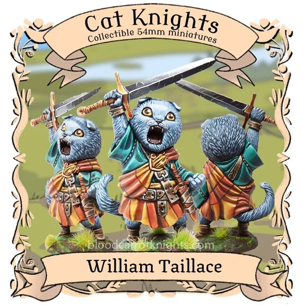 William Taillace | Cat Knight figure